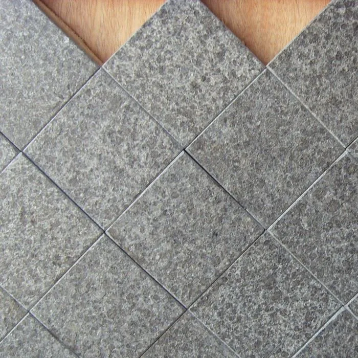 black brushed granite